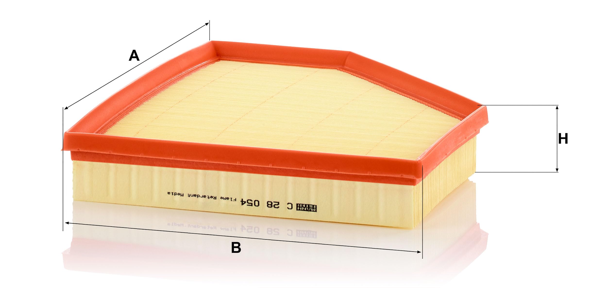 Filtre à Air MANN-FILTER C 28 160/1 - Haute Performance Pour Véhicules Tourisme Et Utilitaires