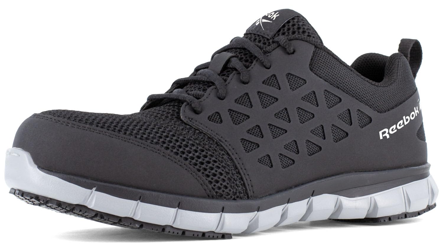 Reebok Women's Sublite Cushion Work MaxTrax Composite Toe Athletic