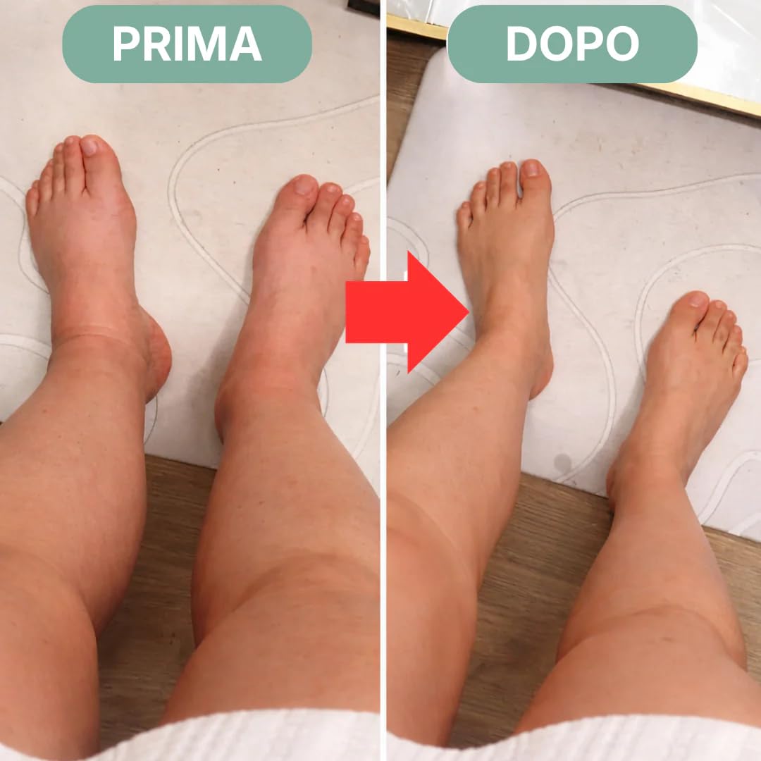Calze BambooFlow a compressione punta APERTA | Calzini Gambaletti Contenitivi, Taglie Forti, Punta Aperta, Ideali per Gravidanza, Viaggi e Viaggi in Aereo