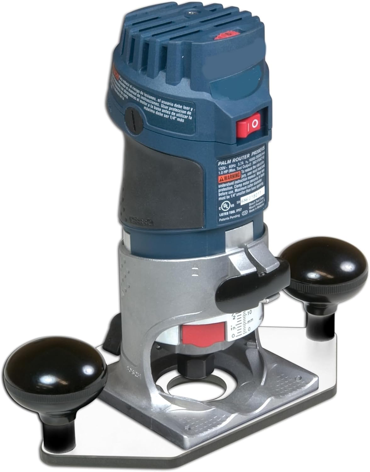 Woodhaven 8321 Trim/Compact/Palm Router Baseplate w/ 2