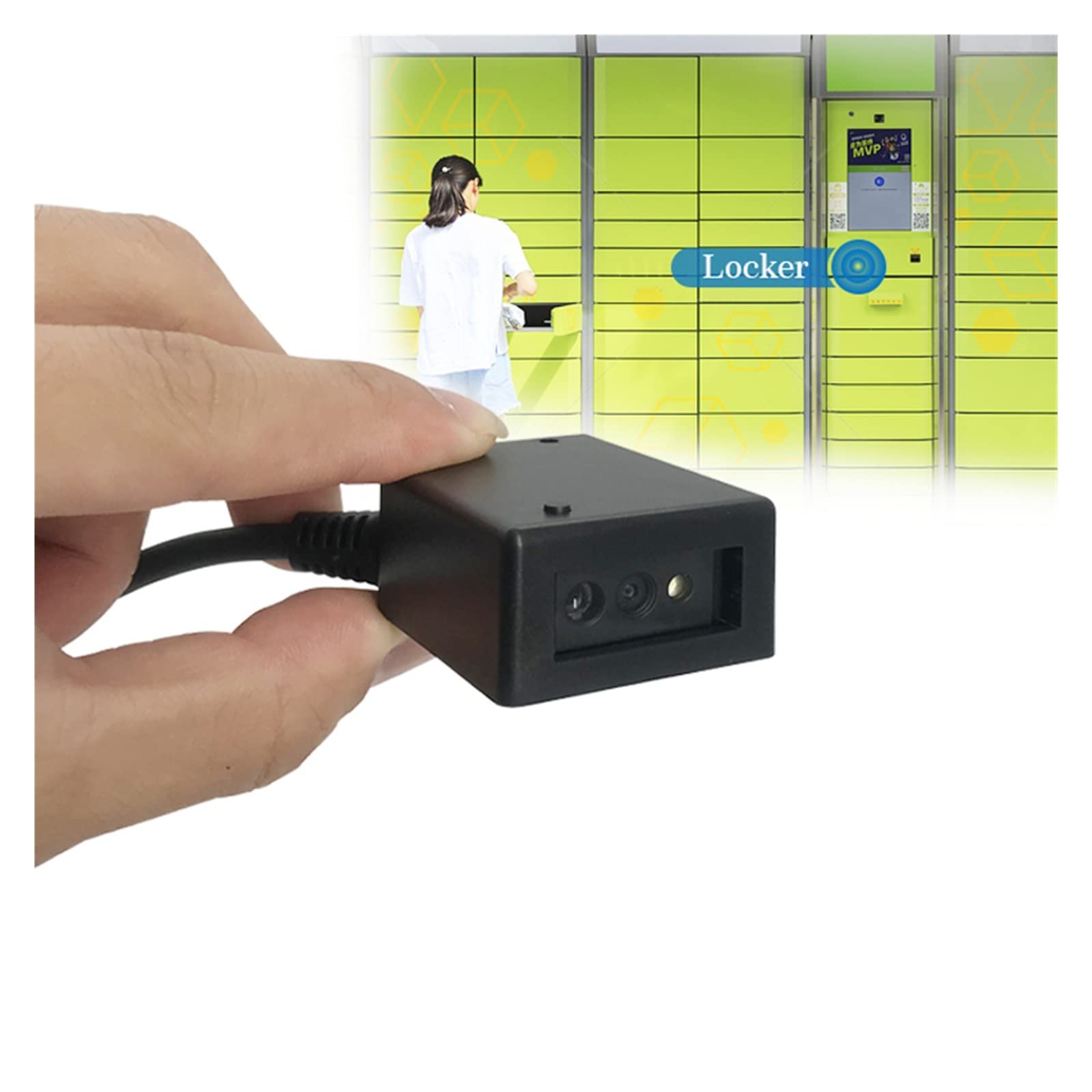 Scanner di Codici a Barre Mini dimensione TTL RS232 Seriale USB Scanner di Codici a Barre Mini dimensione TTL RS232 Seriale USB
