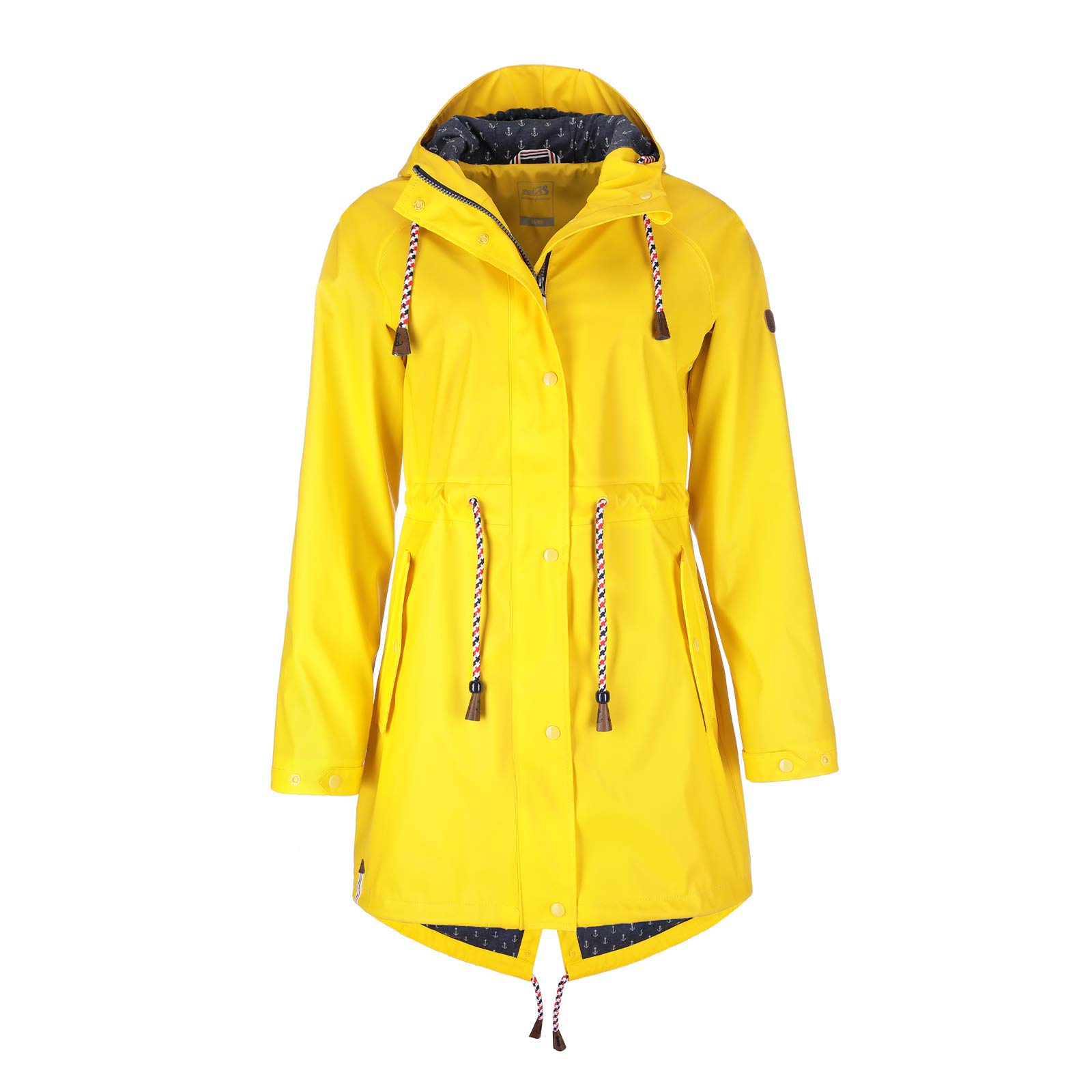Friesennerz Damen Regenjacke 'Oh! Nass'is!' II mit Innenfutter - Regenmantel Outdoorjacke Regenparka wasserdicht modisch tailliert