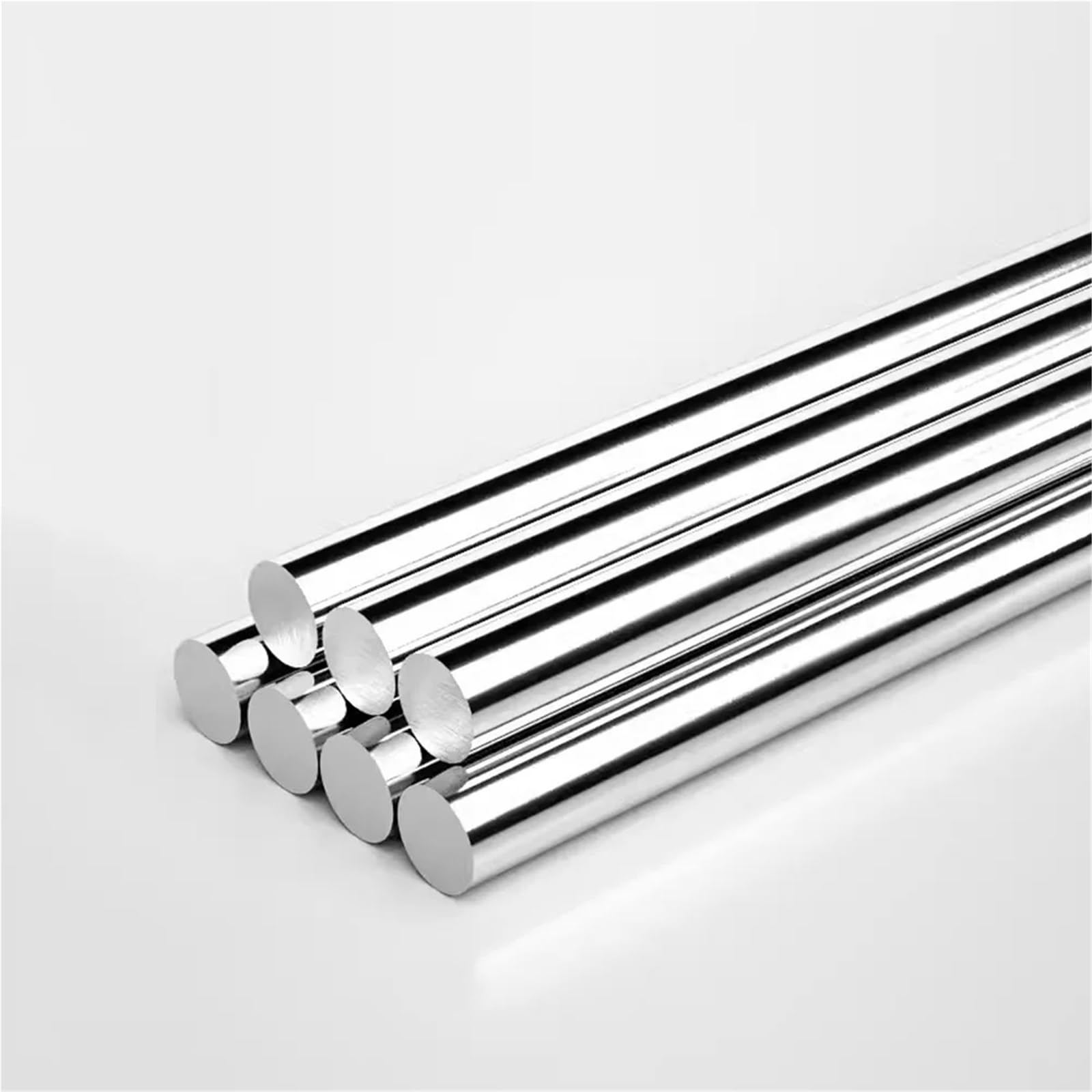Varillas Redondas De Acero Inoxidable Barra redonda de acero inoxidable con eje lineal rectificado de 500 mm de longitud(6mm (3Pcs))