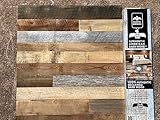 Authentic American Barnwood - 100% Reclaimed Barn Wood Wall Planks, 36 inch Length, Multi-Width, DIY Accent Wall for Home, Office or Business, 10 Square Ft.