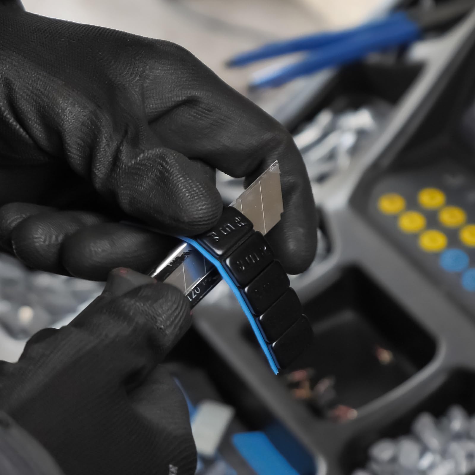 50 Pesi Adesivi Per Equilibratura Cerchi - Nero, 5g X 12, Strisce In Acciaio Zincato - Foto 2