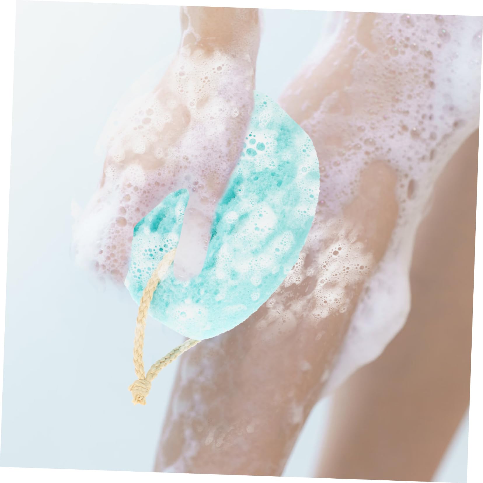 Housoutil 5pezzi Spugna Da Bagno Morbida e Riutilizzabile Per Pulizia Del Corpo Spugna Esfoliante Per Con Design Pratico e Materiali Sicuri