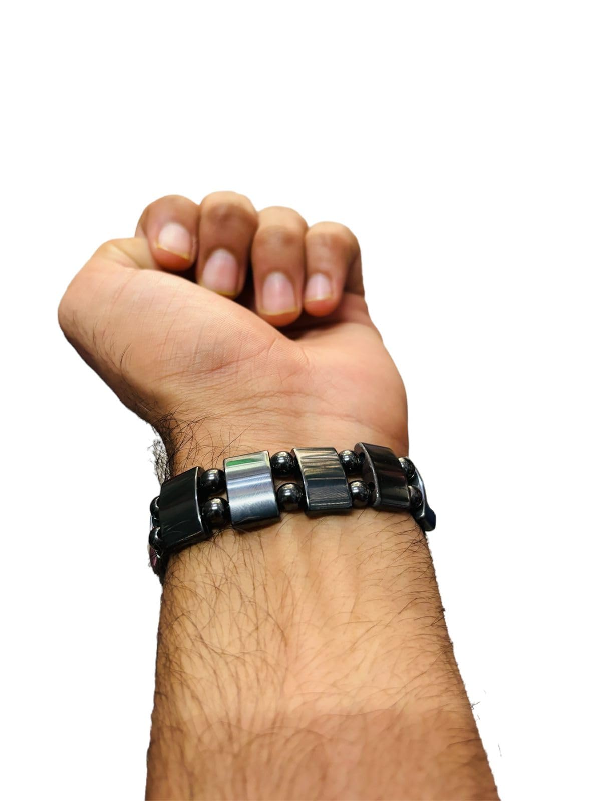 powerest Magnetic B.P. Bracelet (Free Size, Metallic) - Black (B0BM5ZDNV7) Amazon Price History, Amazon Price Tracker