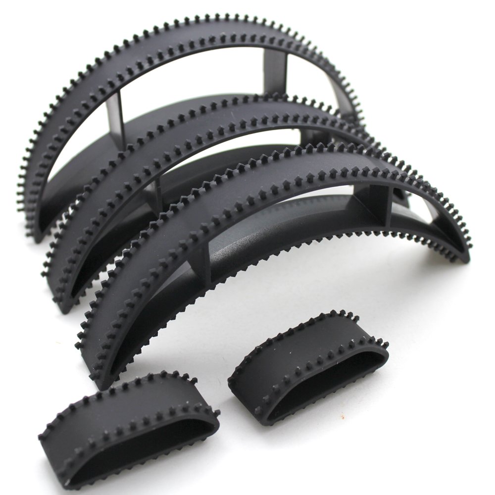 Big Happie Hair(TM) Big Happie Hair Bumpits, Black (Set Of 5)