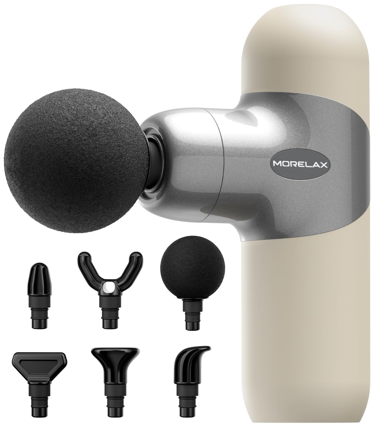 Pistolet de massage musculaire portable en silicone lavable pour soulager le dos après le sport - 8