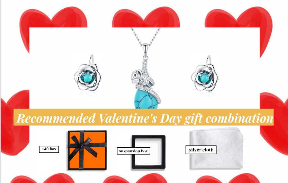 Rose Teardrop Turquoise Necklace on Amazon Live