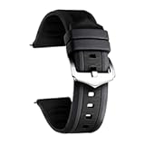 Silicone Watch Bands 12mm-28mm Sizes Sport Replacement Rubber Watch Straps for Men Women 7 Color &lpar;White&sol;Red&sol;Black&sol;Blue&sol;Orange&sol;Grey&sol;Green&rpar;