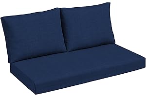 Arden Selections Outdoor Loveseat Cushion Set: Enhance Your Outdoor Oasis