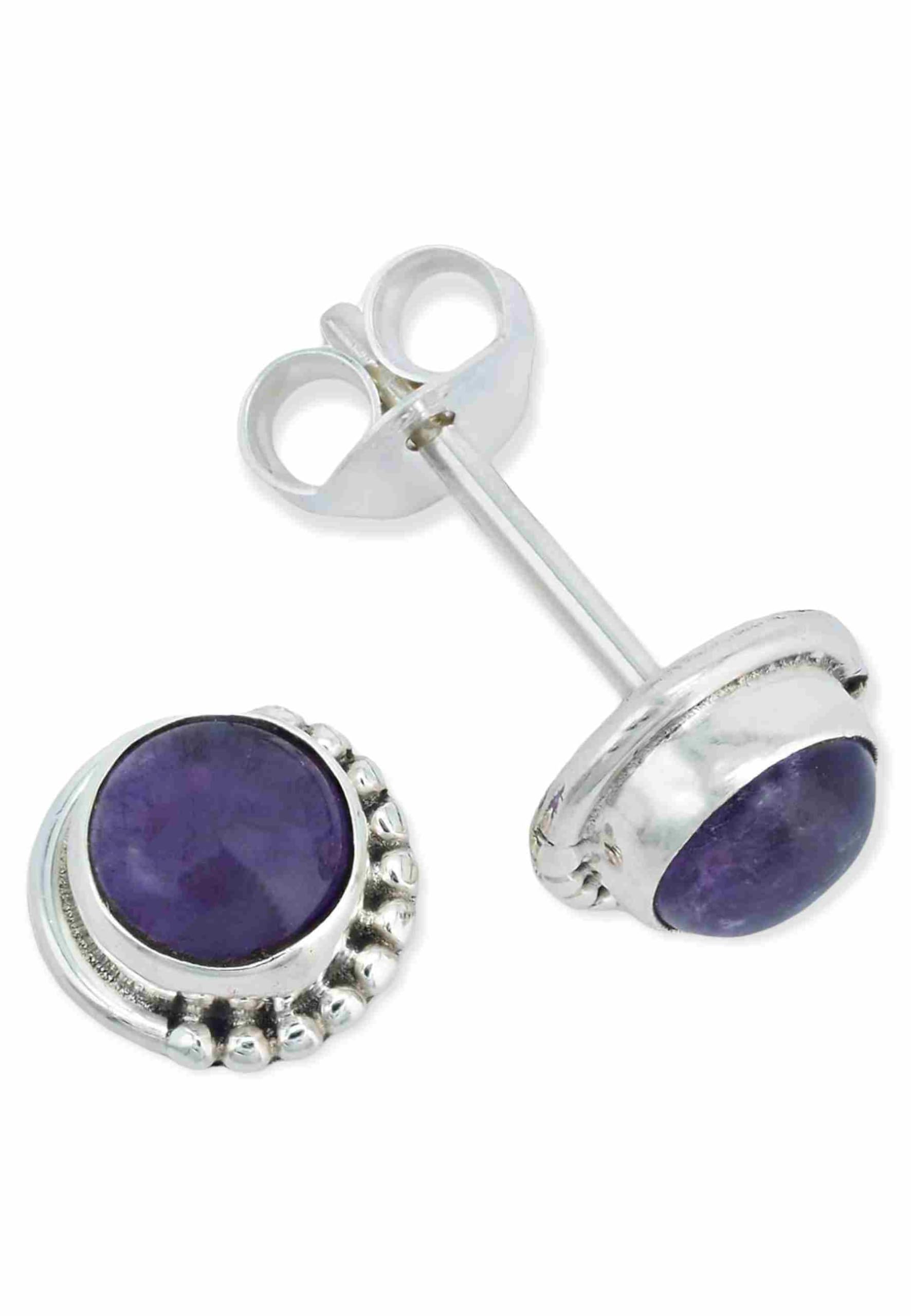 Lila Versuchung - Ohrringe In 750er Weißgold Mit Amethysten Und