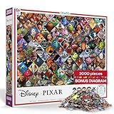 Ceaco - Disney/Pixar Clips - 2000 Piece Jigsaw Puzzle , 5'