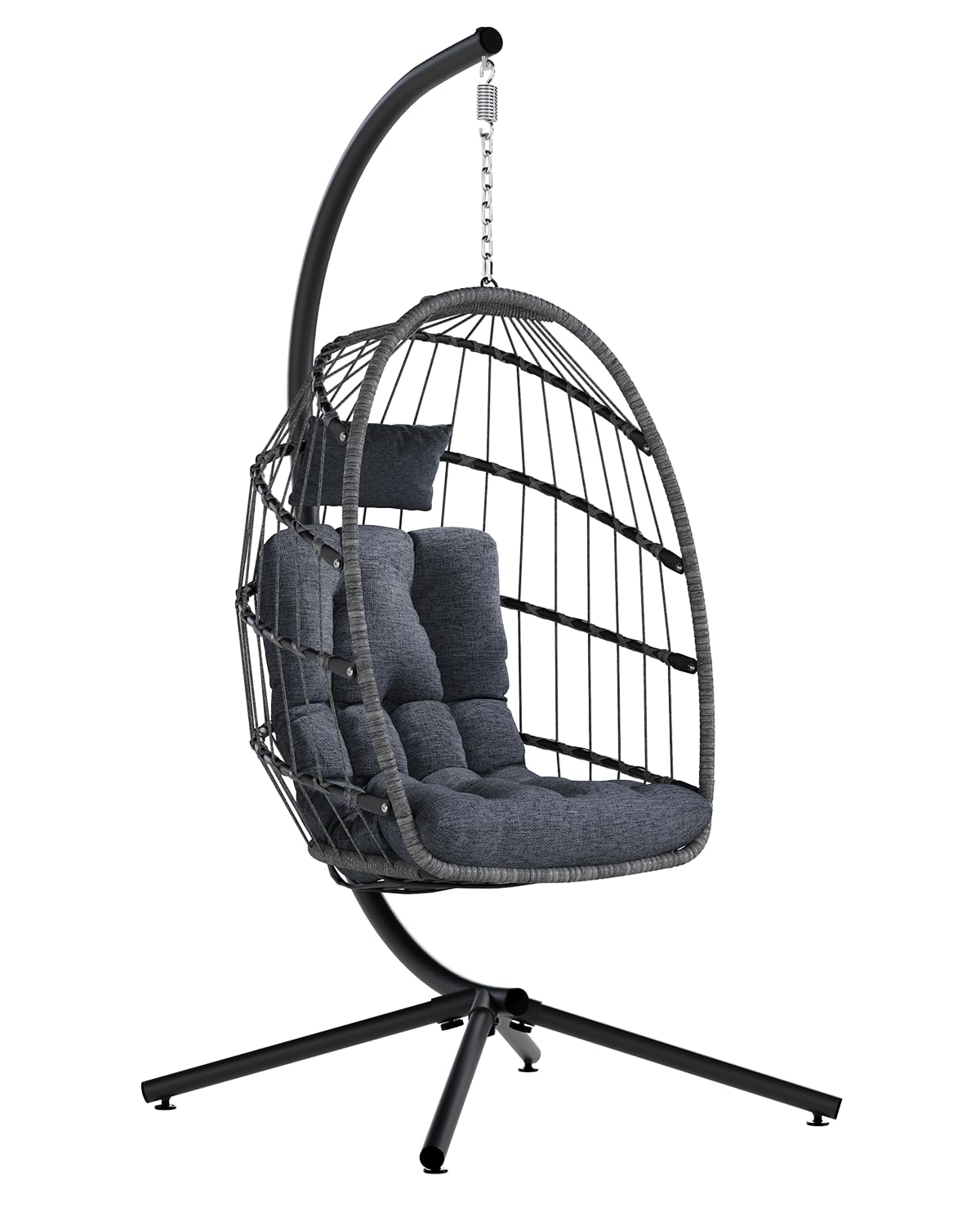 SWITTE Egg Chair Outdoor with Stand