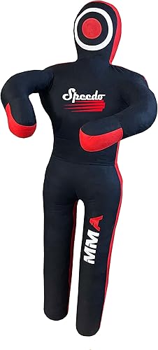 Miniatura 18 de MMA Grappling Dummy Brasileño JIU Jitsu BJJ Saco de boxeo para defensa personal, lucha libre, judo, karate, boxeo, lanzamiento, posición de pie, sin