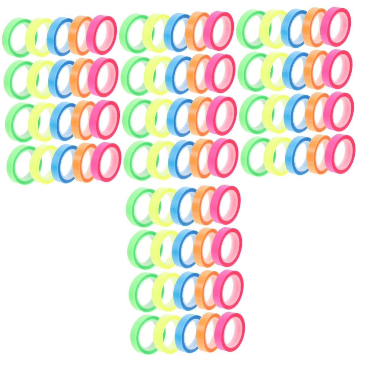 SEWACC 80 Rollen Wasserfester Index-aufkleber Abnehmbare Textmarker Transparentes Highlighter-tape Transparenter Markierungsaufkleber Wasserdichtes Klebeband Farbmarker Das Haustier