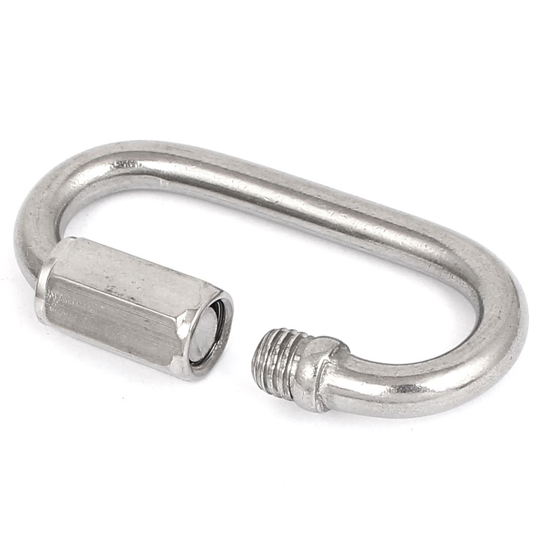 Aexit M5 5mm Thickness Rust Resistant Stainless Steel Quick Links Carabiners 12pcs (3d9ae2c35d80efd19cf26fbfd31e7031)