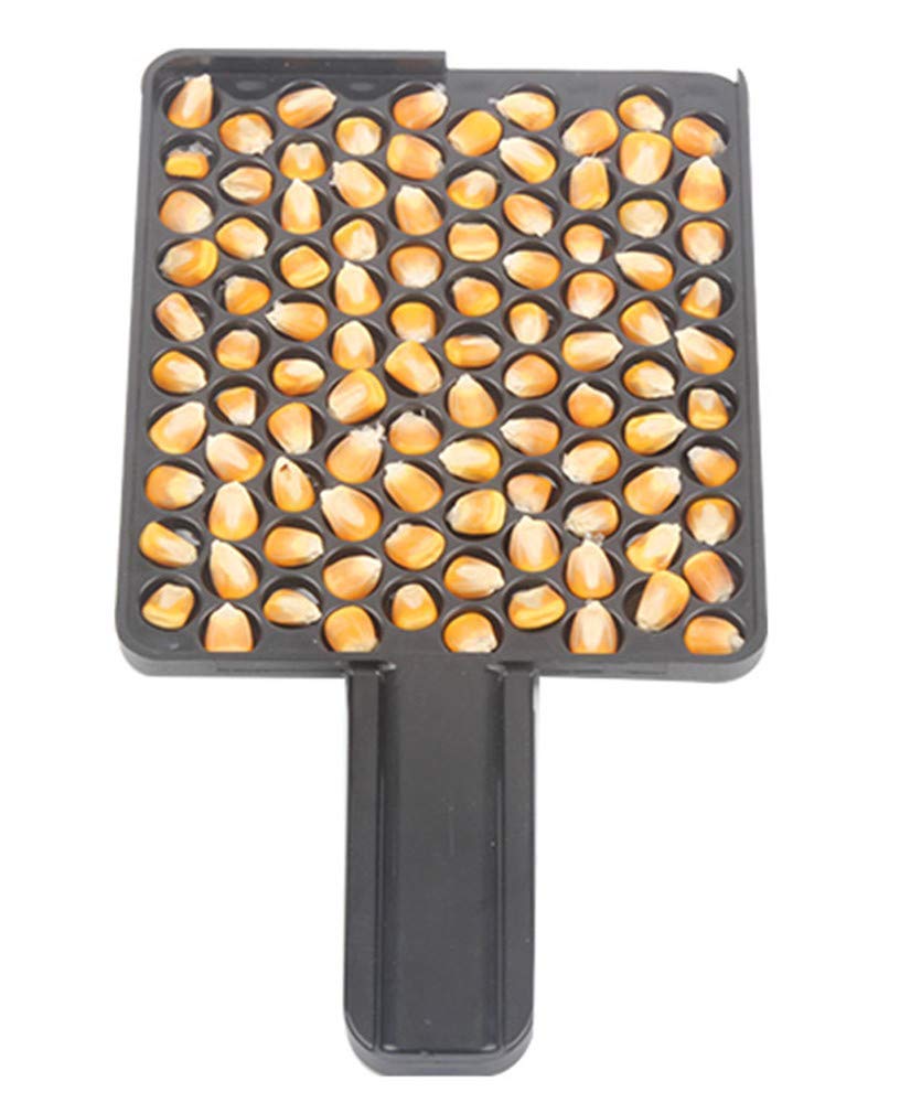 CGOLDENWALL 100pcs Big Seeds Counter Corn Counting Plate Quantity Counting Tool 100 Hole Corn Counter