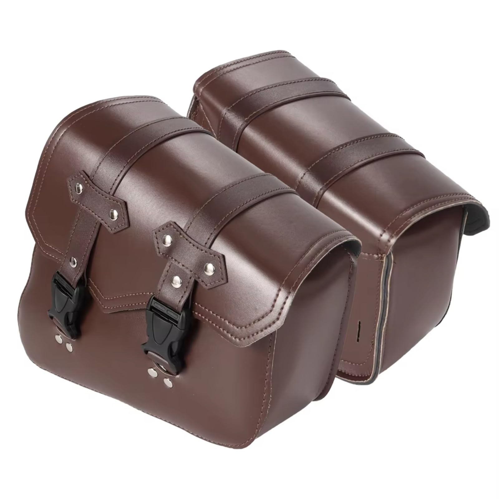 Borse Da Sella Universali Moto Borsa Attrezzi In PU Con Portabottiglie Bagagli Parti Stoccaggio Impermeabili Accessori Ricambio Sacche Moto