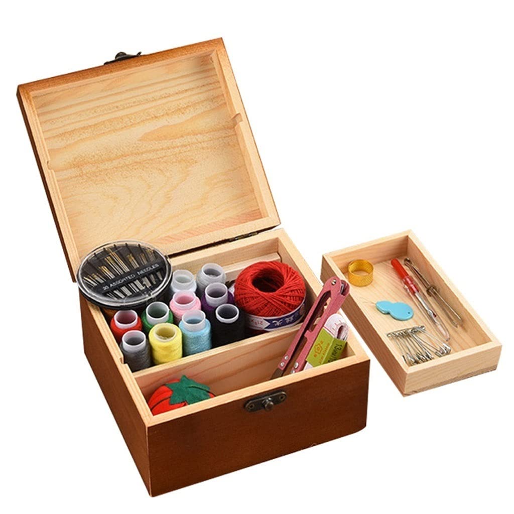 Paquet de fil de l'aiguille et boîte de rangement anti-nœuds