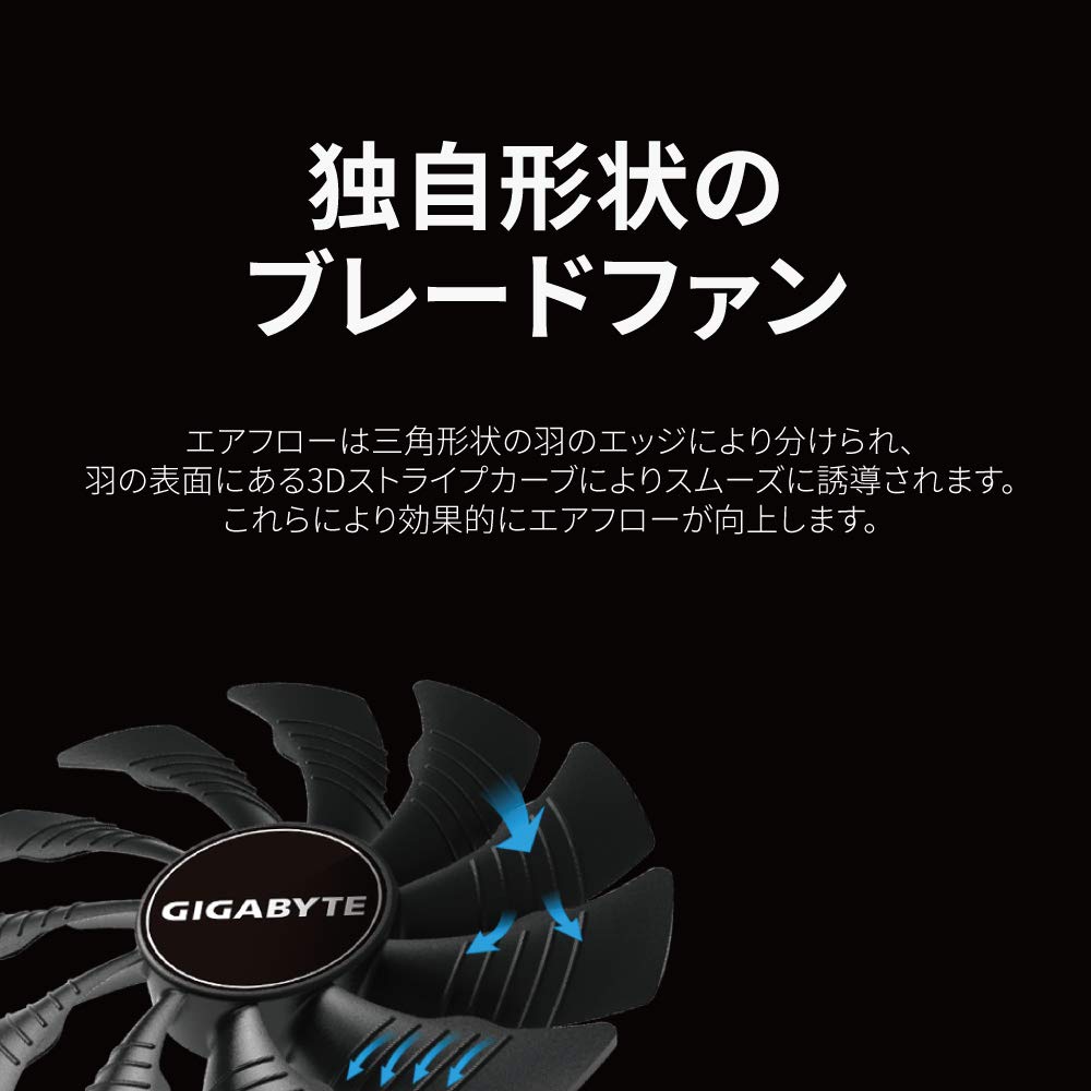 Amazon | GIGABYTE NVIDIA GeForce GTX 1650 搭載 グラフィックボード