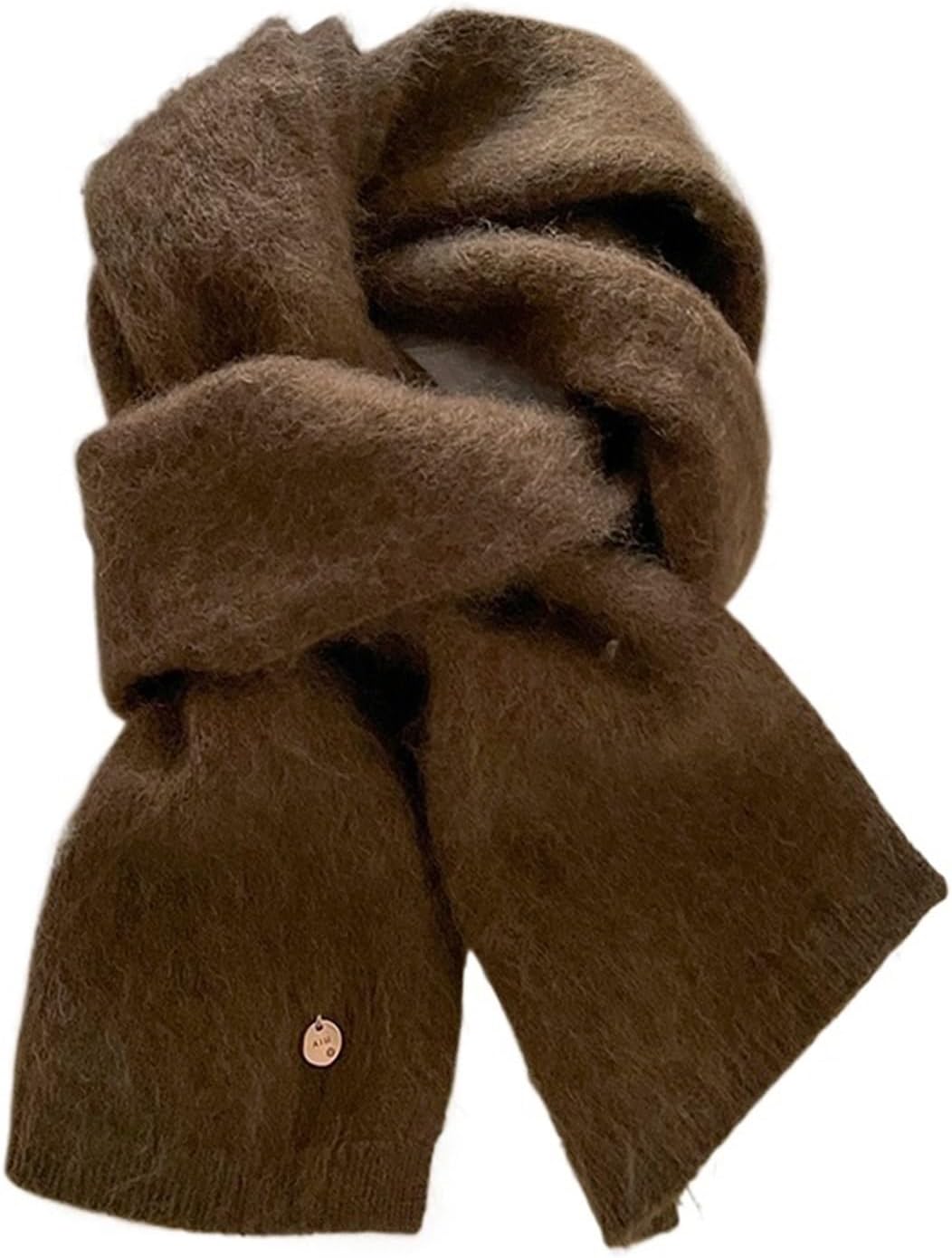 pureza Winter Women Warm Knitted Wool Scarf - Soft Cashmere Blanket Pashmina Shawl Wraps For Cold Weather