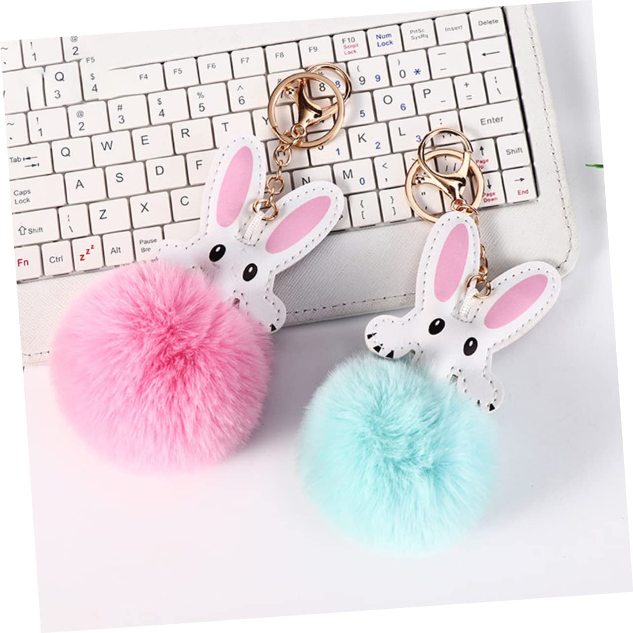 SHERCHPRY 12 colgantes para bolsa de ropa, bola de burbujas de felpa