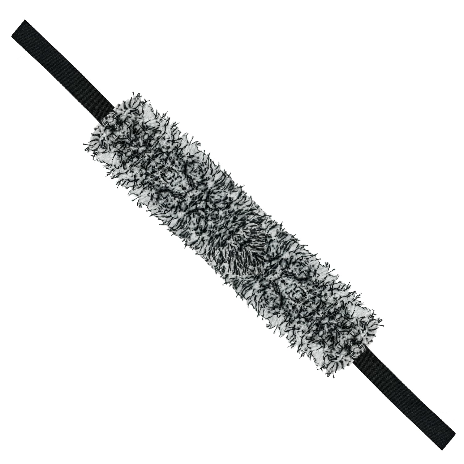Mammoth Microfibres Black Mammoth Flossmeister Microfibre Wash Band For Car Wheels, Mirrors, Hingers And Spoilers. (Black)