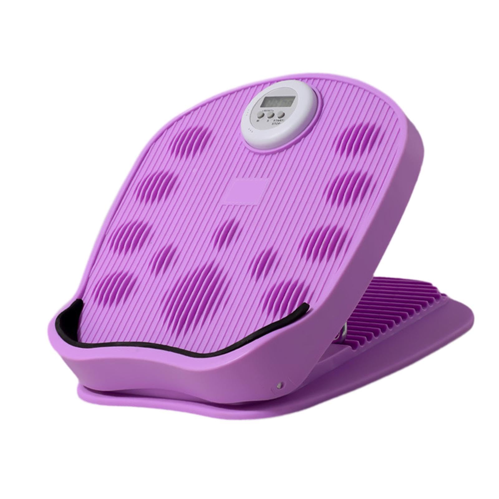 Hellery Calf Stretching Board, Adjustable Device for Leg Exercises, Foldable And Non-slip, violet