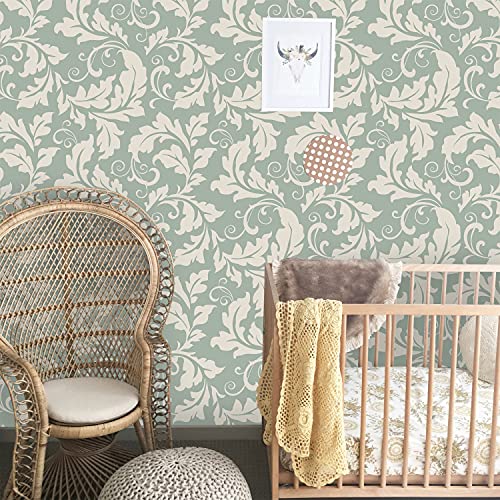 Papier Peint Auto-Adhésif Magic-Stick Floral : Décoration Murale Repositionnable - 2
