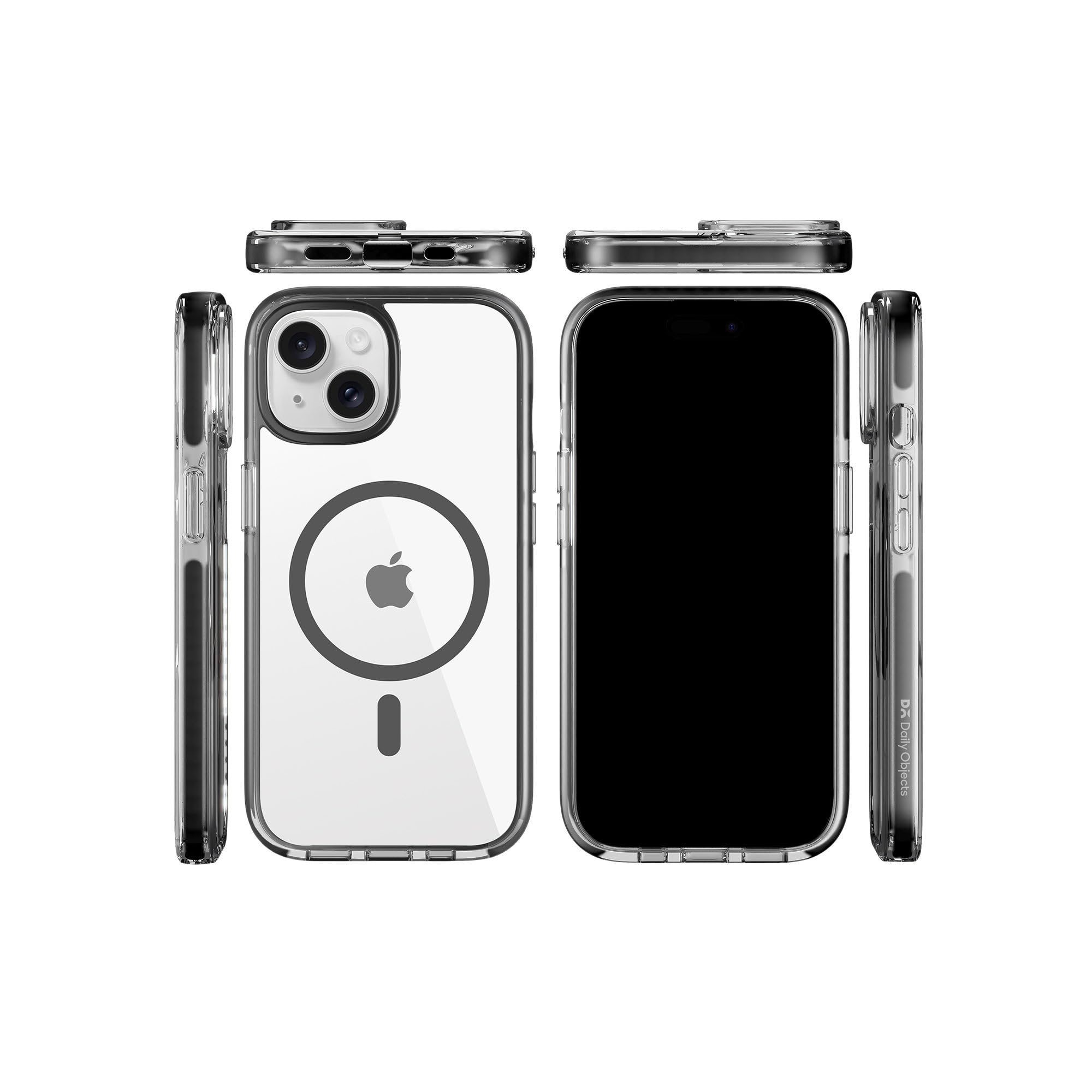 DailyObjects Stride 3.0 Clear Magnetic Protective Case Cover Compatible with iPhone 13 |Magsafe|Camera & Body Protection|Anti Shock,Scratch Resistant|Precise Cutouts Design|Wireless Charging-Clear — Amazon image 8