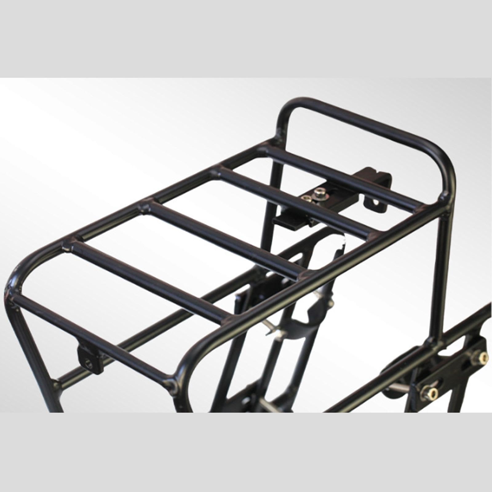 Milageto Porte-Bagages Avant en Aluminium pour vélo, Accessoire pour VTT et randonnée