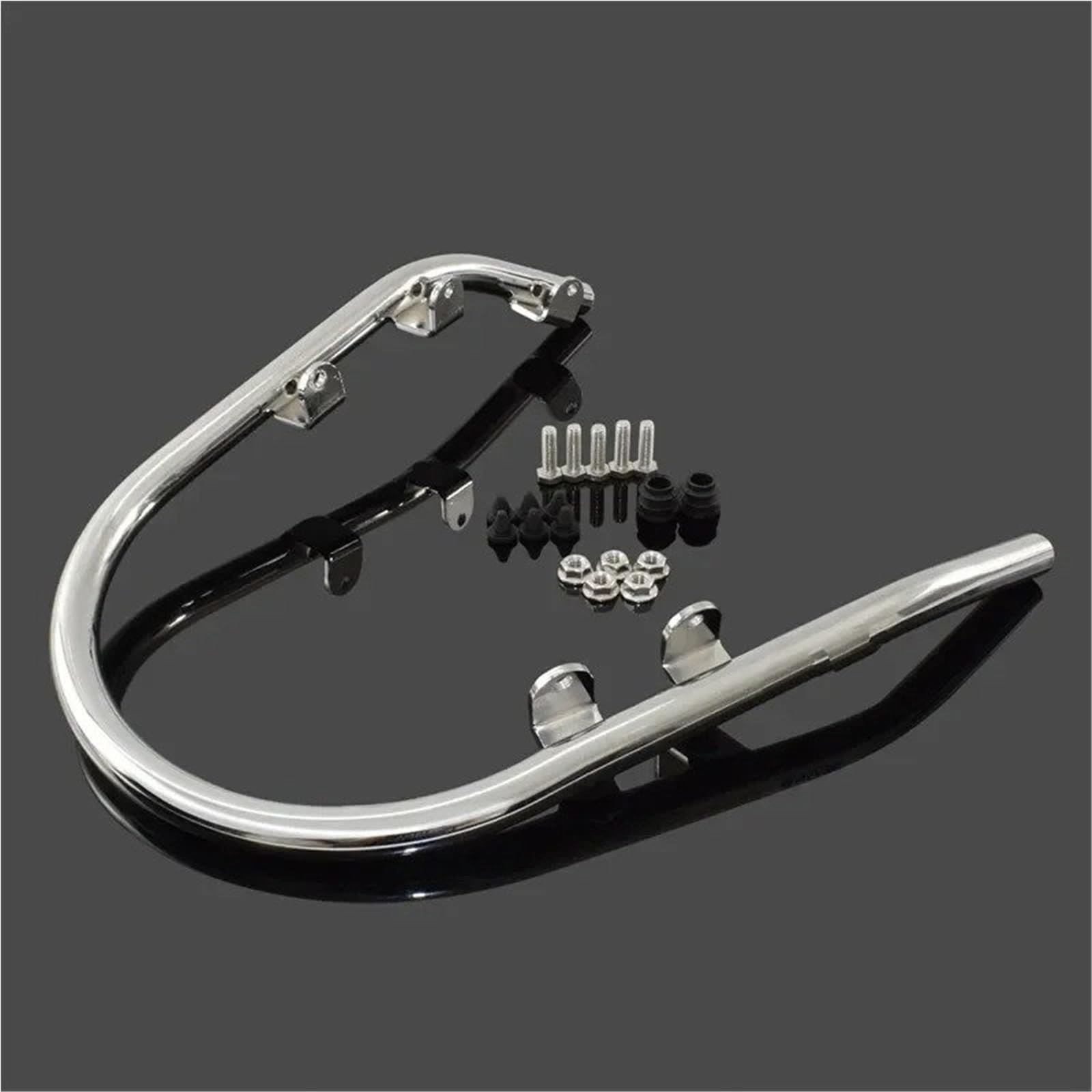 Motorrad Sturzbügel Für Vespa Für Primavera 125 150 S150 2014-2023 Kotflügel Vorne Stoßstange Schutz Crash Bar Kotflügel Rahmen Schutz Motorrad Crash Bar(Chrome)