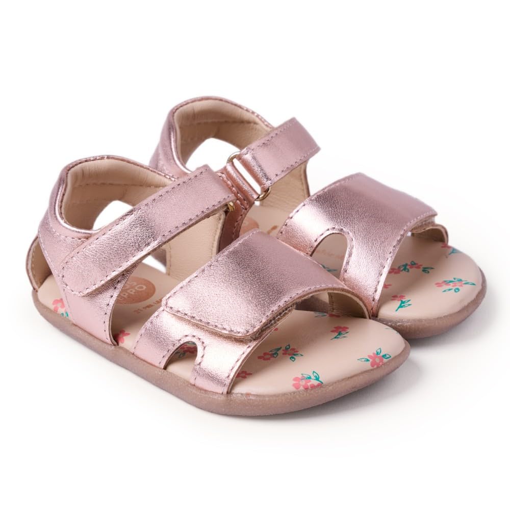 GIOSEPPO Baby Girls Ilagan Adjustable Strap, Rose Gold, 6 UK Child