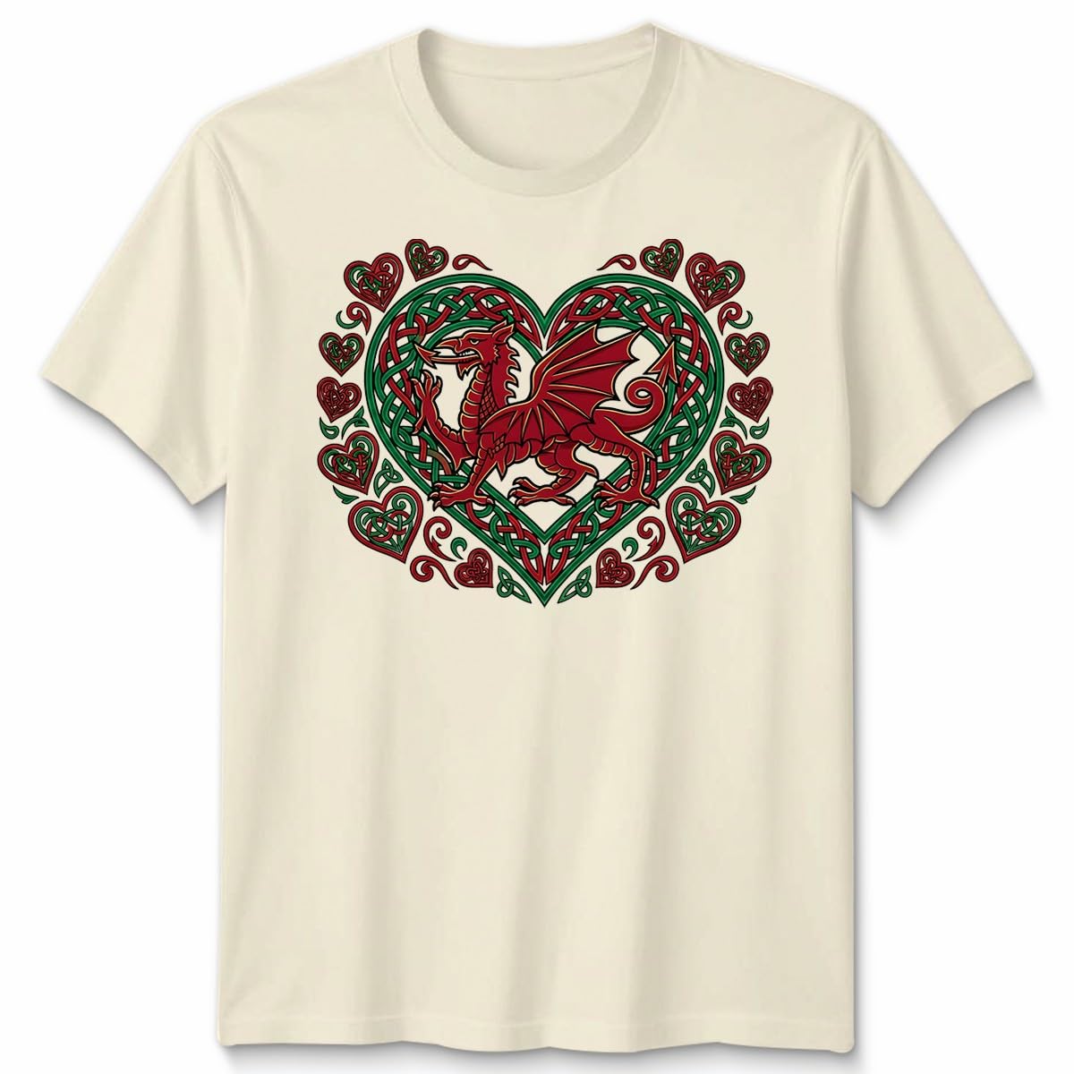 D&T St Davids Day Butterfly Welsh Flag Heart Rugby Top Mens Womens Apparel Wales National Holiday Graphic Shirt Unisex 3XL