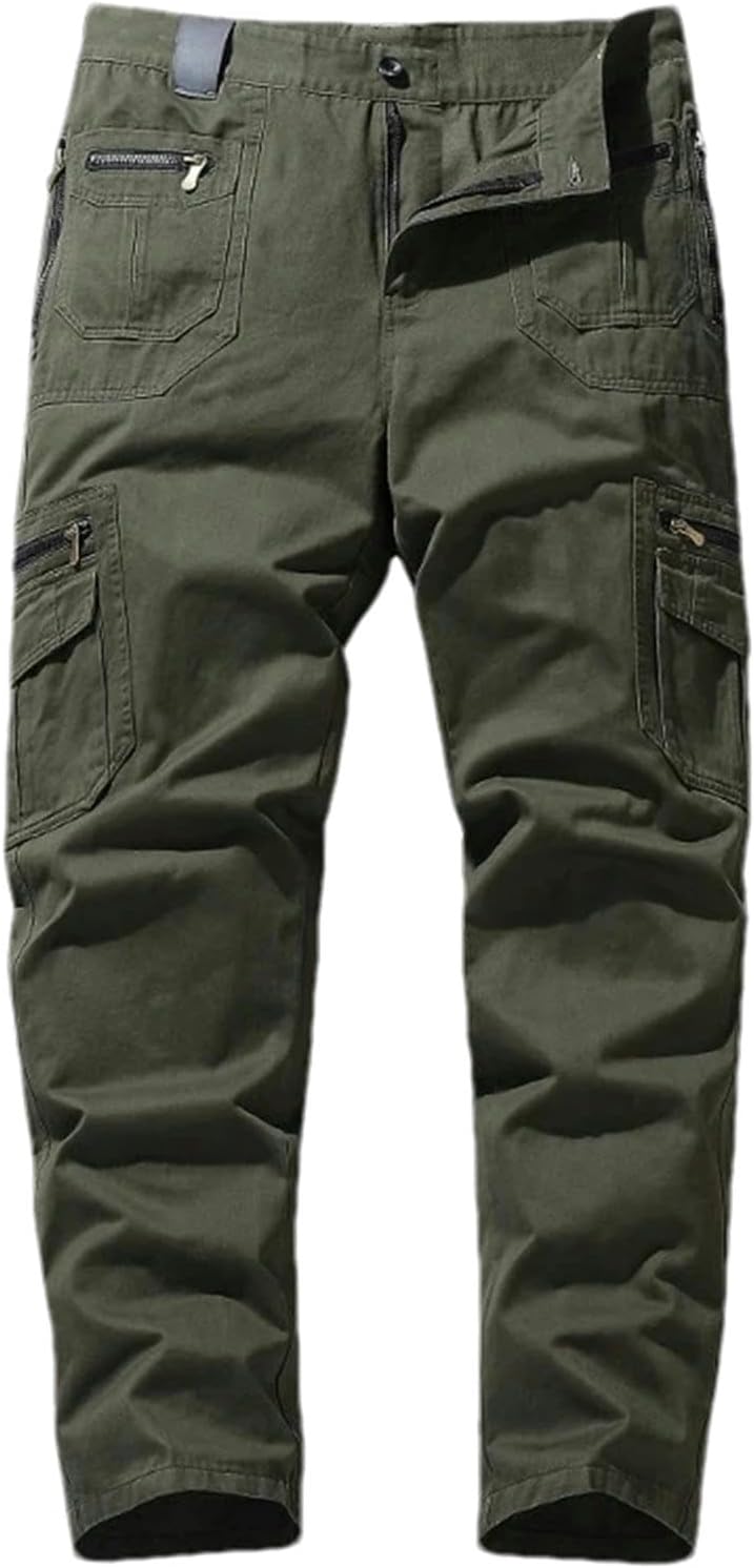 Mens Tactical Pants Multiple Pocket Elasticity Urban Commuter Tacitcal Trousers Men Slim Cargo Pant