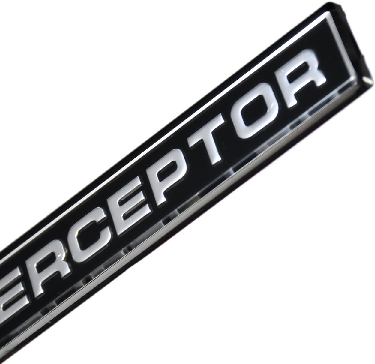 Acrylic Car Emeblem fits for Crown Victoria, Police Interceptor Emblem Badge Decal with Pre-adhesive, CVPI,ST