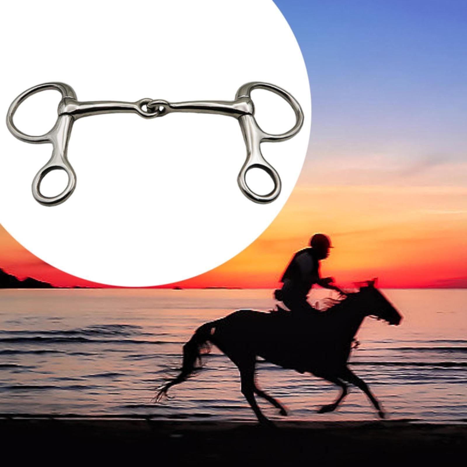Morso per Cavallo, Filetto per Cavallo, Filetto a guancia, Attrezzatura per l'addestramento dei Cavalli, morso a Bocca per Cavallo