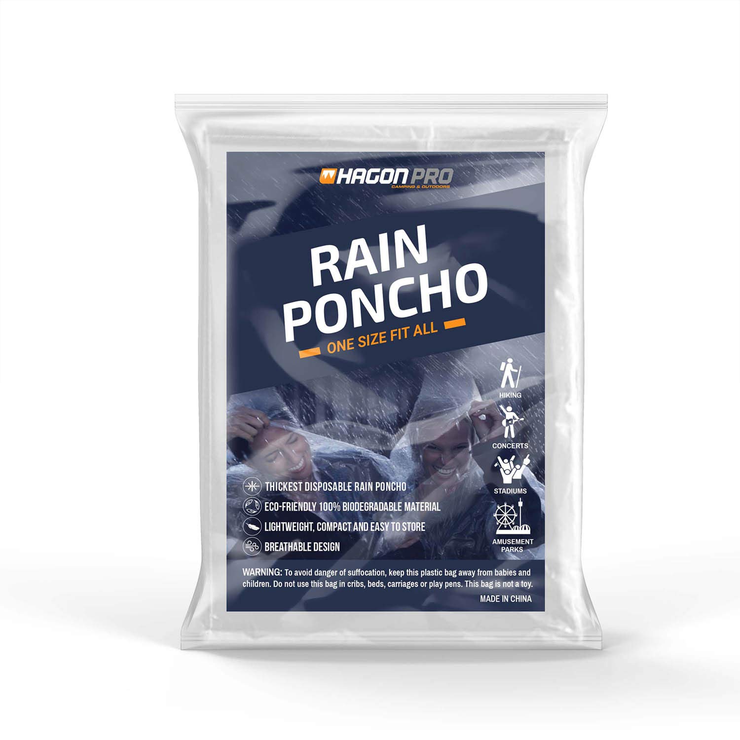 UptVin 9 pezzi Poncho Antipioggia,Impermeabili per Pioggia, Poncho con Cappuccio e Maniche, Mantellina Impermeabile per Adulti, Monouso Unisex, per Campeggio all'aperto,Ricreazione,Escursioni,Blue