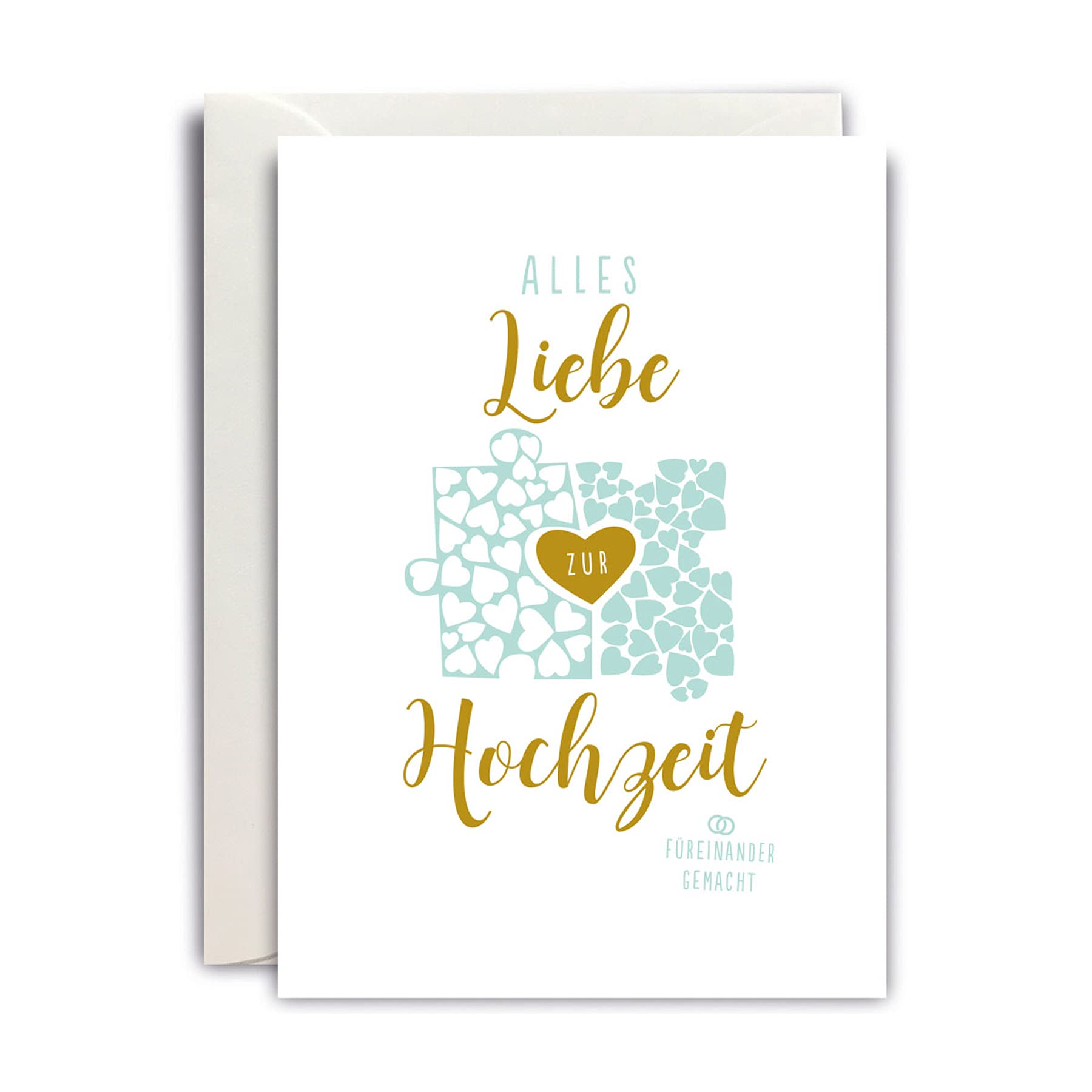 Rössler 11901837004 Yay Card, B6 MP, Alles Liebe zur Hochzeit, 1 Piece