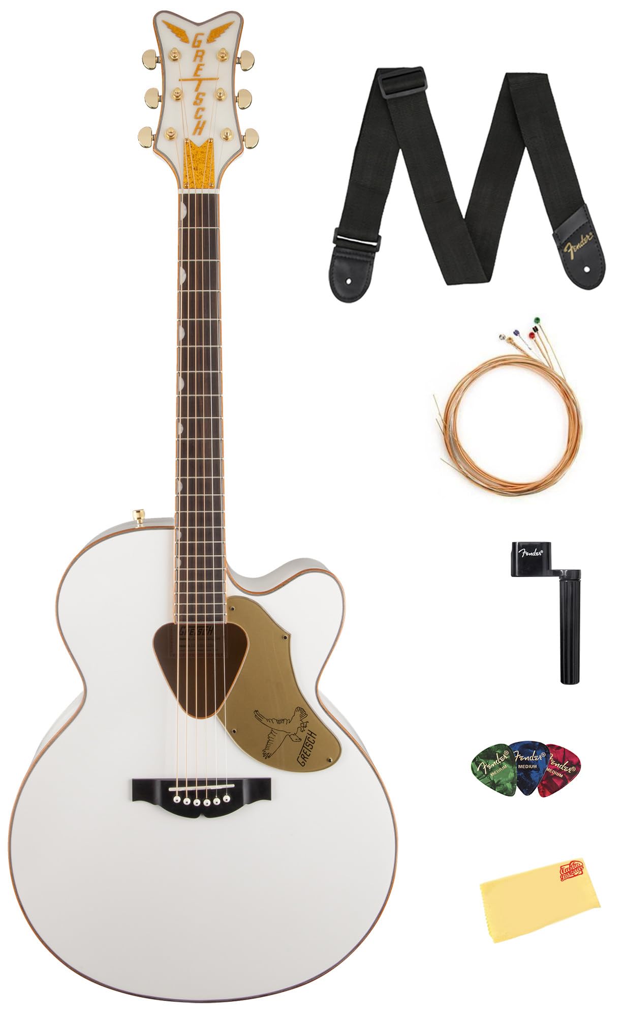 Amazon.com: Gretsch G5022CWFE Rancher Falcon Jumbo Acoustic