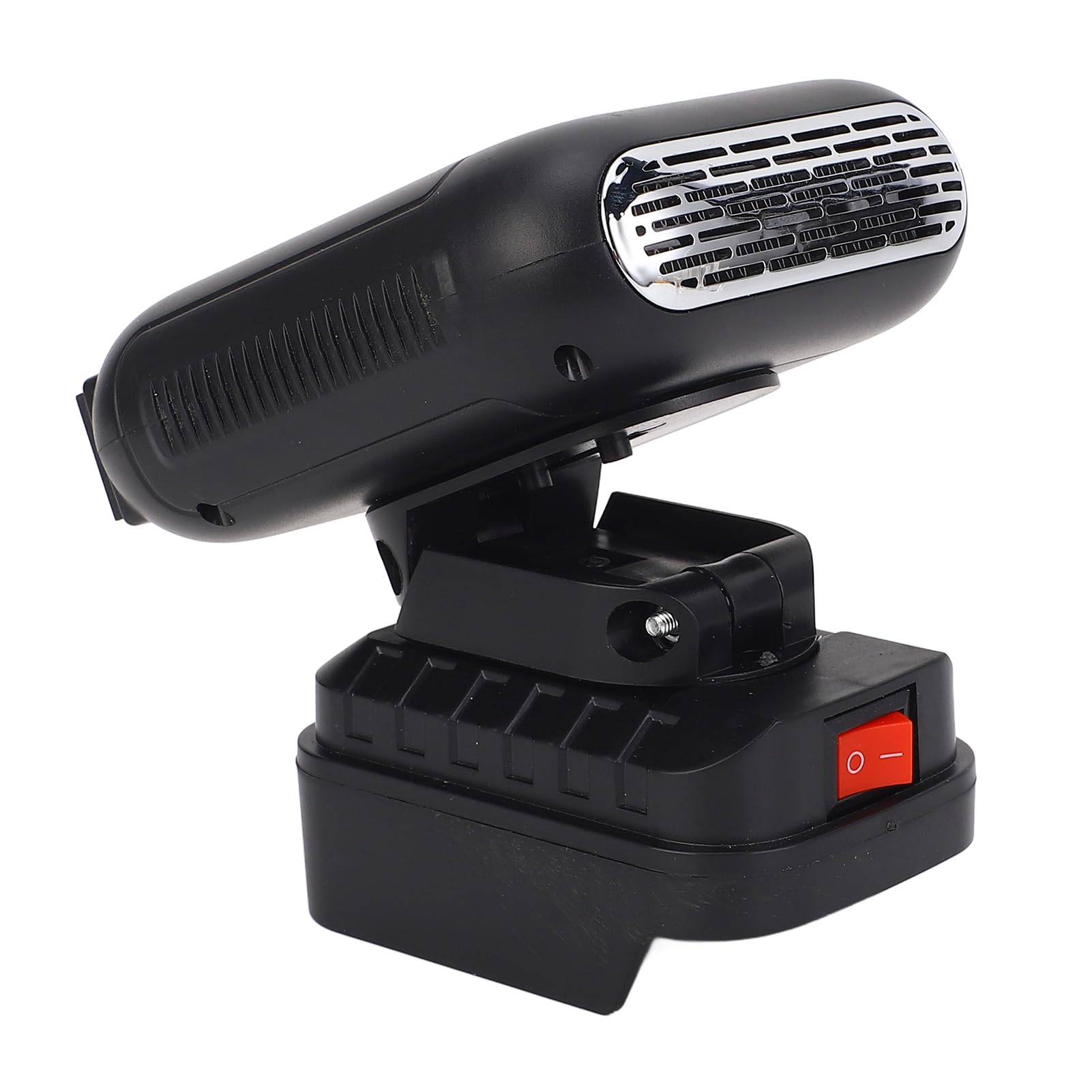 Walfront Tragbare Heizung, 2 Temperaturen für BL1830 BL1850 BL1840 BL1845 BL1815 BL1820 BL1860B, USB Camping Batteriebetriebene Heizung für Kleine Räume