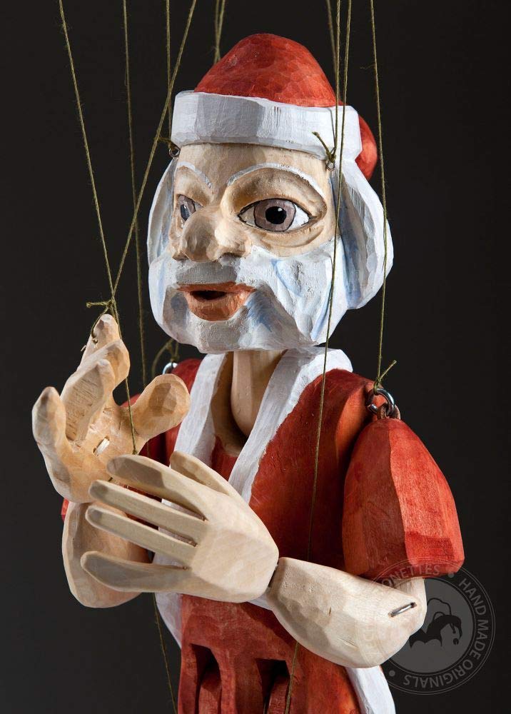 Buy Santa Clause Hand Carved Puppet Online at desertcartUAE