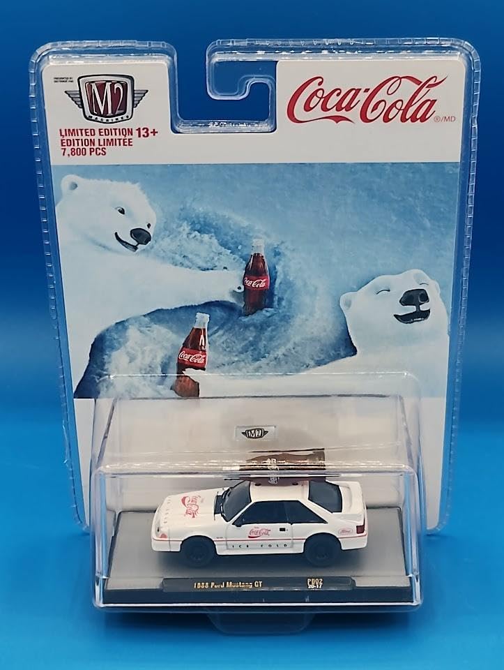 Amazon.co.jp: M2マシーンズ コカコーラ CC 1988 フォード マスタング