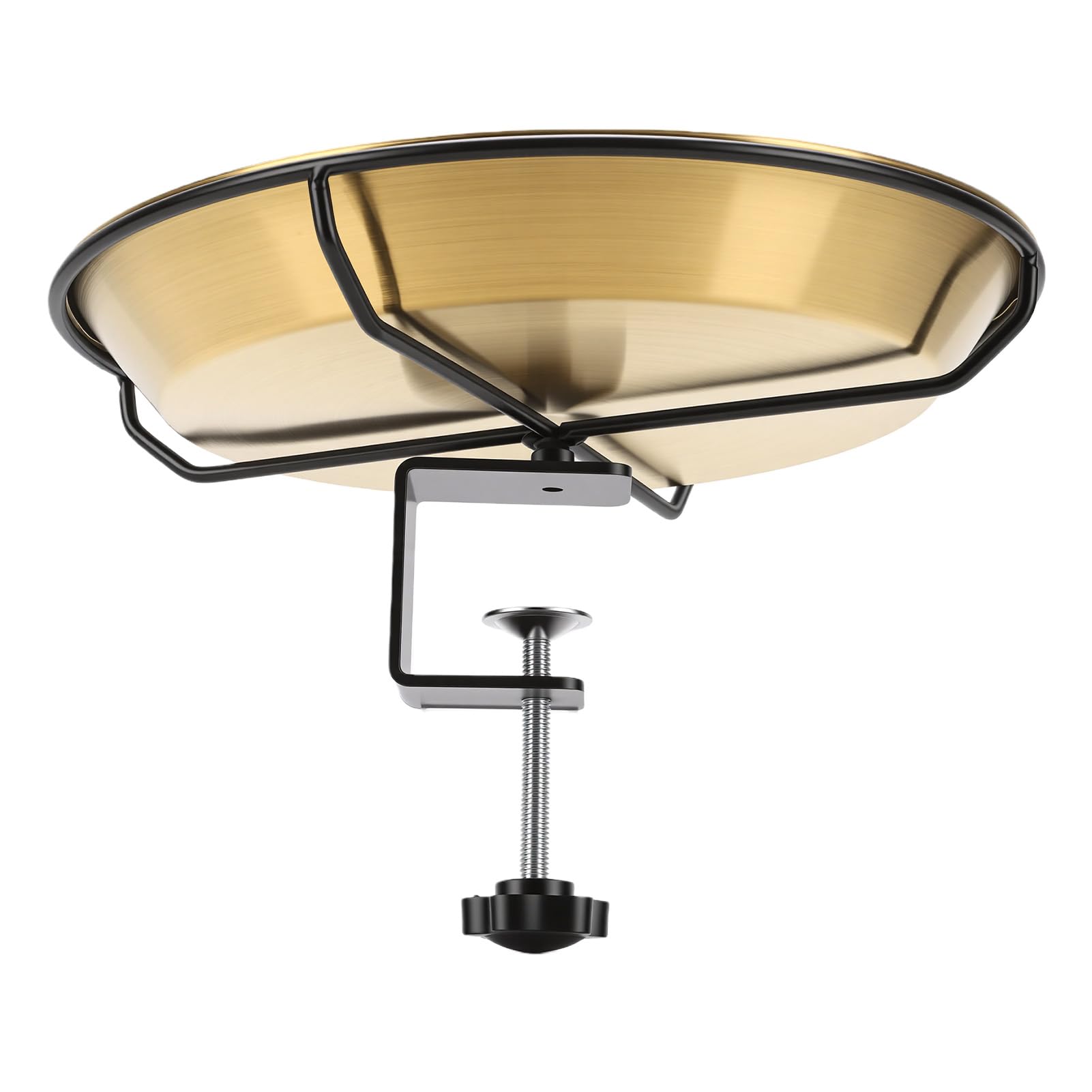 Tissting Baignoire Oiseau en Métal Détachable pour Jardin Extérieur