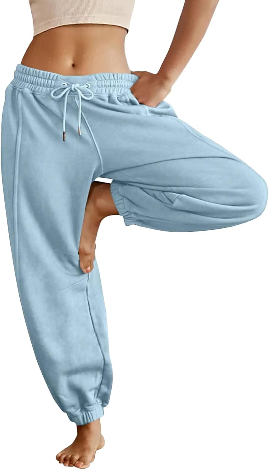 Haremshose Damen - Hohe Taille, Weicher Stretch-Stoff Für Yoga & Freizeit