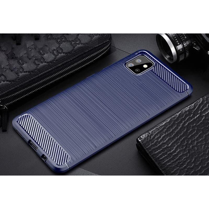 Image of Basic Case for Samsung Galaxy Note 10 Lite (Carbon Fibre Blue)