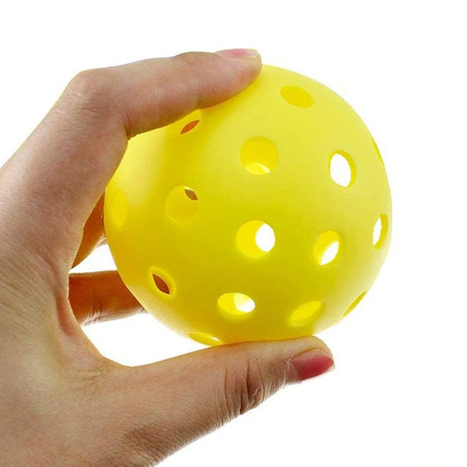 Generisch Pickle Balls - Palline da pesca per esterni, con 26 fori, per allenamento amatoriale, gara e club