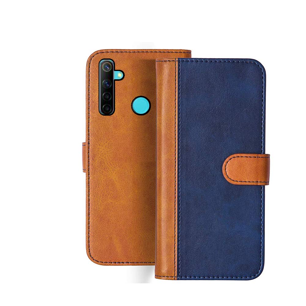 Pinaaki Enterprises Premium Designer Flip Case | with Card Pockets | Wallet Stand |Complete Protection Flip Cover for Realme Narzo 10 / Realme 5 / Realme 5i / Realme 5s (B08PC7693M) Amazon Price History, Amazon Price Tracker